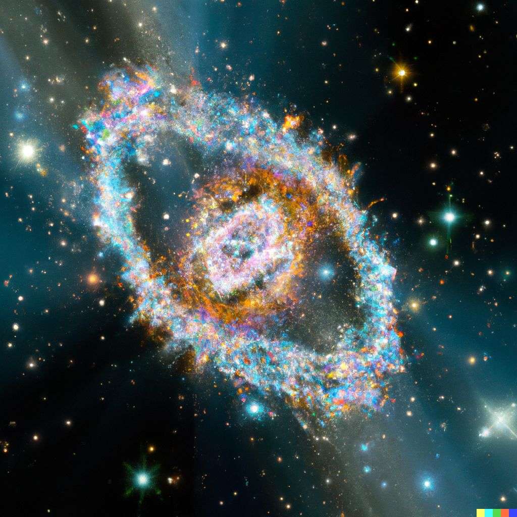 the discovery of gravity, covered in exploding crystals